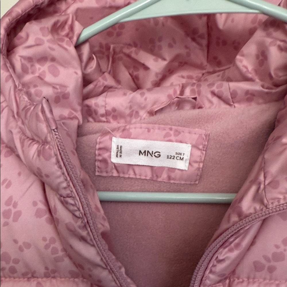 Mango Blush Pink Patterned Jacket - Picture 2 of 4